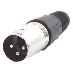 Conector XLR EPCOM PROAUDIO EP-XLRM macho 3 pines