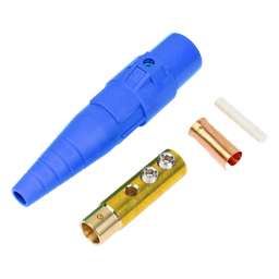 Conector Camlock EPCOM EPCAMLOCK400AF 400A hembra azul