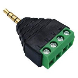 Conector audio EPCOM PROAUDIO EP-CON311 3.5mm a terminal tornillo
