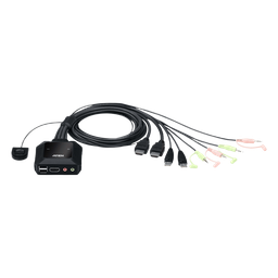 Switch KVM ATEN CS22H HDMI 4K 2 puertos