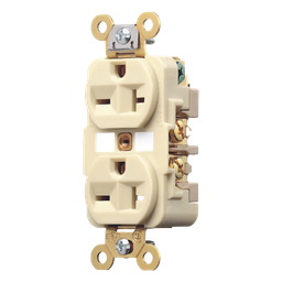 Contacto dúplex Hubbell HBL-5462I 20A 250V Nema 6-20R