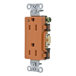 Contacto dúplex Hubbell HUB-IG15DR 15A 125V Nema 5-15R