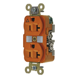 Contacto dúplex Hubbell HUB-IG5362 20A 125V NEMA 5-20R