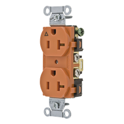 Contacto dúplex Hubbell HUB-IG5352 20A 125V Nema 5-20R