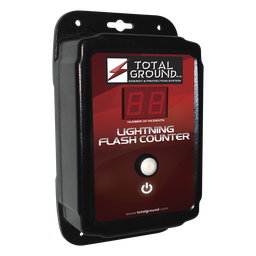 Contador de descargas atmosféricas Total Ground TG-CDA para pararrayos