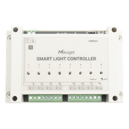 Controlador iluminación LoRaWAN Milesight WS558 8 canales