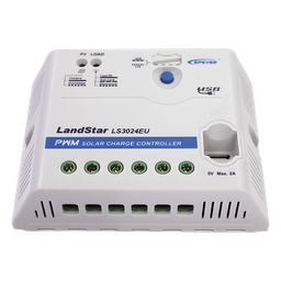 Controlador solar PWM EPEVER LS-3024-EU 30A 12/24V USB