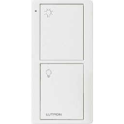 Control Pico Lutron PJ2-2B-TSW-L01 2 botones blanco