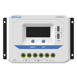 Controlador de carga solar PWM Epever VS-6024-AU 60A