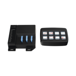 Controlador vehicular SIGNALPRO SP03 8 interruptores 12-24 V