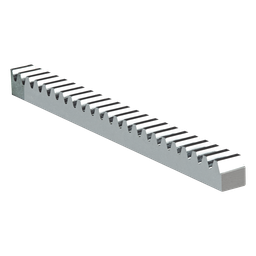 Cremallera Comunello 1140-0510-001 M4 acero 2m