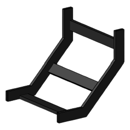 Curva vertical interior Charofil CH-CVIT-1X4EP 4" acero