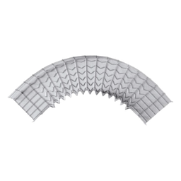 Curva prefabricada 90° Charofil CH-C90-54/300EZ 54/300mm