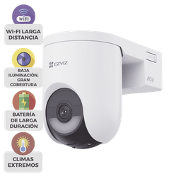 Cámara IP PT EZVIZ CSHB8C/4G/W 4MP Wi-Fi 6 4G LTE
