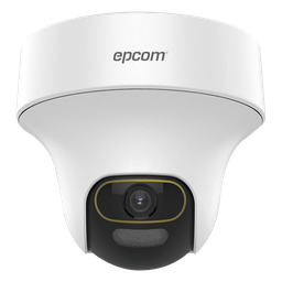 Cámara domo TurboHD Epcom PT-8TURBO-C/A 2MP luz dual
