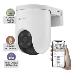 Cámara WiFi PT EZVIZ H8c Pro 4K 8MP IR 30m IP65