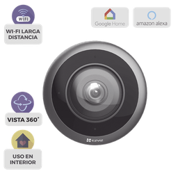Cámara IP fisheye EZVIZ CS-E4P 3K WiFi 360°