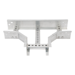 Derivación T horizontal charola Charofil CH-THE8R8X9AK aluminio 9"