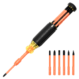 Destornillador aislado Klein Tools 32306-INS 6 en 1 1000V
