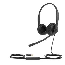 Diadema Yealink UH34 Dual USB para teléfono IP