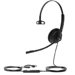 Diadema VoIP Yealink UH34 Lite Mono USB-C/A Teams