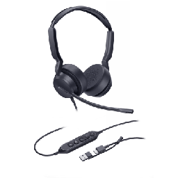 Diadema VoIP Yealink UH42 Dual USB-C/A Teams
