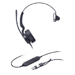 Diadema USB Yealink UH44 mono Teams 2 micrófonos IA
