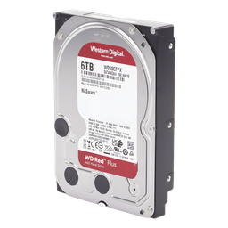 Disco duro NAS WD Red Plus WD60EFPX 6TB SATA CMR