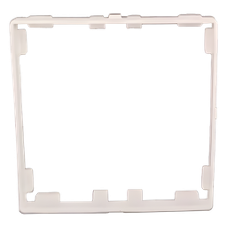 Embellecedor Ibernex AS316 marco americano blanco IP20