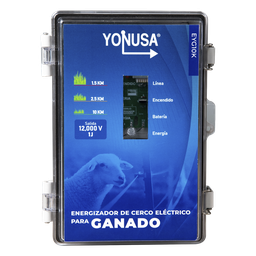 Energizador YONUSA SYSGAN25K 10000V 2J ganado