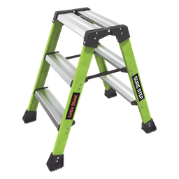 Taburete escalera Little Giant Sure Step 2 peldaños fibra
