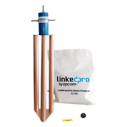 Electrodo de tierra física LinkedPro LP-GROUND-200A 200A