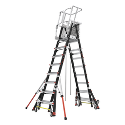 Escalera fibra vidrio Little Giant CAGE8FTR 2.44-4.27m 170kg