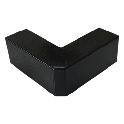Esquinero exterior Thorsman TMK-1720-EE-N PVC negro