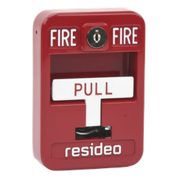 Estación de jalón de incendio Honeywell 5140-MPS1 cerradura