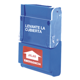Estación manual emergencia RCI 904PB policarbonato DPDT 3A