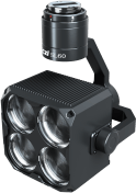 Luz estroboscópica para drones CZI SL60 90 W RGBY