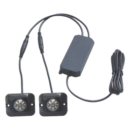 Estrobos ocultos EPCOM X12-W 6 LED color claro