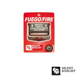 Estación de jalón incendio Silent Knight PSDASP