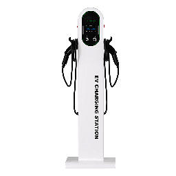 Estación de carga EV pedestal GREENC S03US48A02 dual 11.5kW