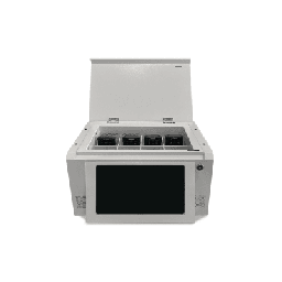 Estación de descarga EPCOM XMRA8R3/V2 para 8 body cams