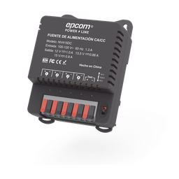 Fuente EPCOM PowerLine NV-415-DC 4 cámaras 12-15 Vcc 4 A