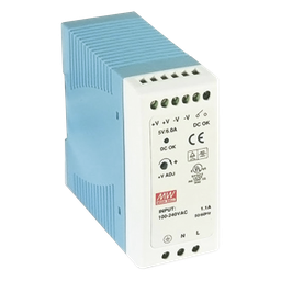 Fuente de poder riel DIN MEAN WELL MDR-40-12 12Vcc 40W