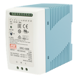 Fuente de poder Riel DIN MEAN WELL DRC-100-B 24V 100W