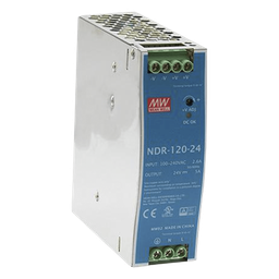 Fuente industrial Mean Well NDR-120-24 120W 24Vcc 5A