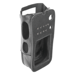 Funda de piel Syscom FSMTX-R59A para radios TX-R59A4G