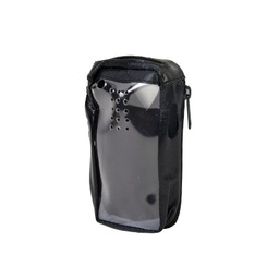 Funda de piel Syscom FSMNX-220T visor transparente