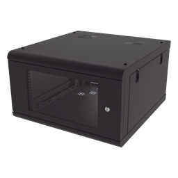 Gabinete de pared LinkedPro SR-1906-GN2G 6U cristal templado