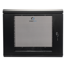 Gabinete pared LinkedPRO SR1909LH3G 9U 19" cristal