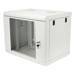 Gabinete de pared LinkedPRO SR1909LH3GW 9U cristal templado